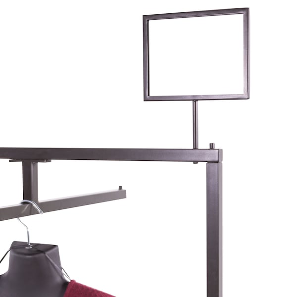 Econoco Linea 5-1/2''x7'' Landscape Sign Holder W/ One 4'' Swedged Stem, 4PK LNSH57 - main